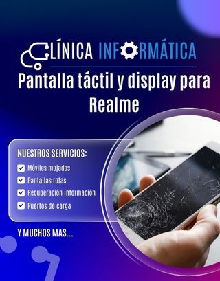 Pantalla para móviles Realme