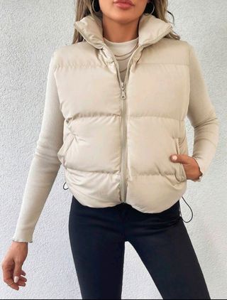 Chaleco acolchado mujer