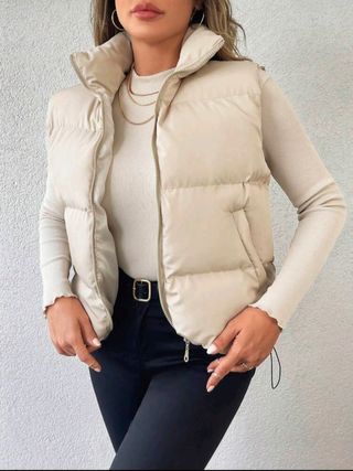 Chaleco acolchado mujer