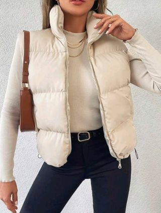 Chaleco acolchado mujer