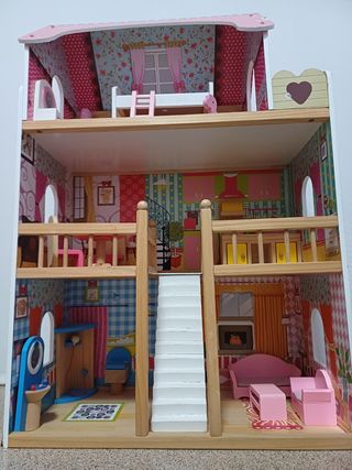 Casa de Muñecas Madera Dimosa