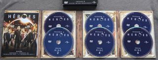 Héroes - Temporadas 1 a 4 en DVD