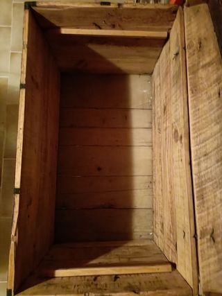 Baúl vintage de madera