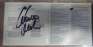 CD Marco Masini España Firmado