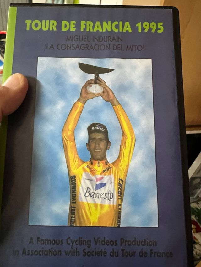 Collezione video VHS Tours France Miguel Indurain