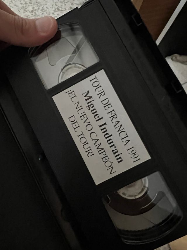 Collezione video VHS Tours France Miguel Indurain