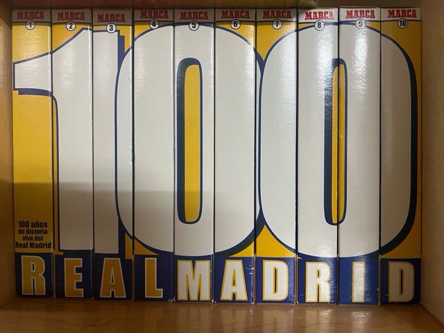 Collezione di video VHS del Real Madrid