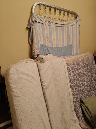 Somier cama 105 cm + colchón