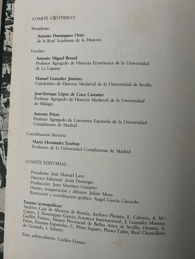 Enciclopedia STORIA DELL'ANDALUSIA