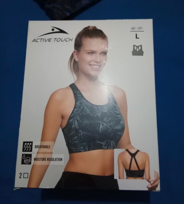 Sujetador deportivo talla L