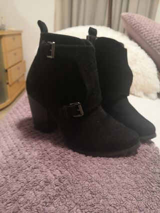 Botines negros