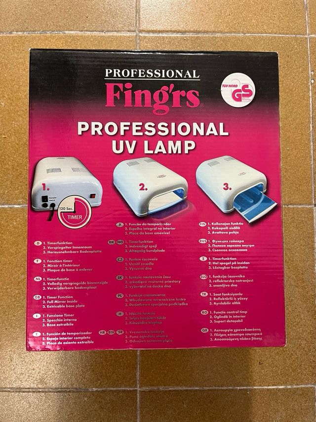 Lámpara de uñas profesional