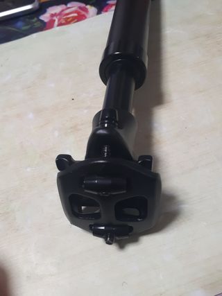 tija de sillín para bicicleta 400mm 31.6mm