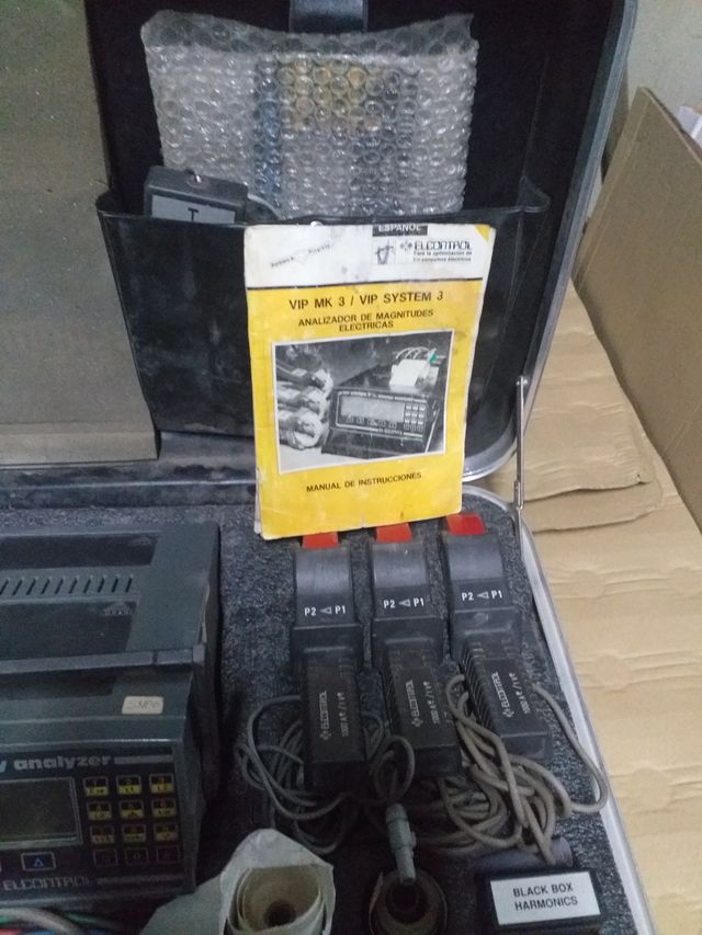 analizador de magnitudes electricas vip sistem 3
