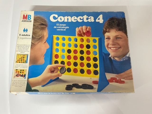 juego de mesa conecta 4 1982
