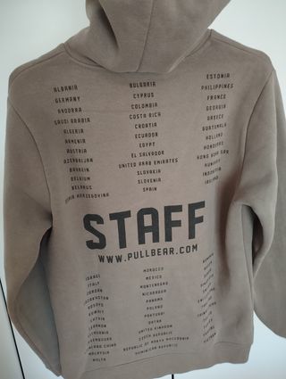 sudadera pull and bear