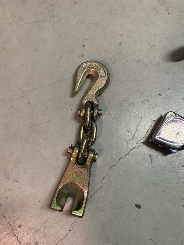 Enganche y mordazas para bancada