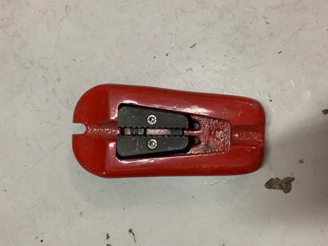 Enganche y mordazas para bancada