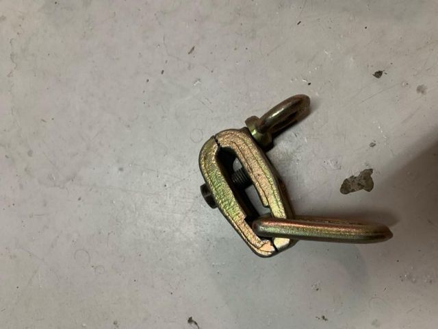 Enganche y mordazas para bancada