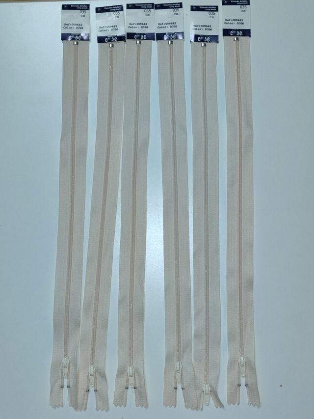 Lote de Cremalleras.