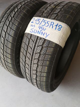 2 neumáticos 215/55R18 95V SUNNY