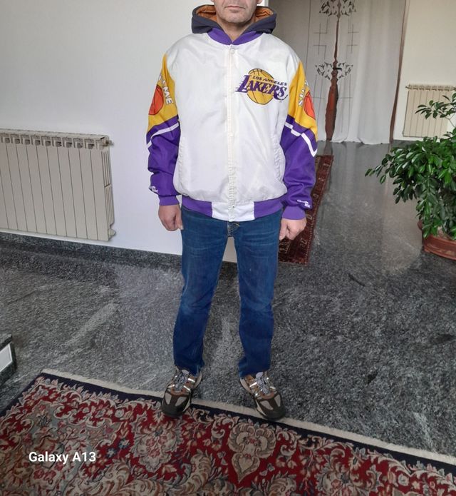 Bomber vintage Los Angeles Lakers 1990