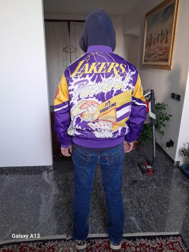 Bomber vintage Los Angeles Lakers 1990