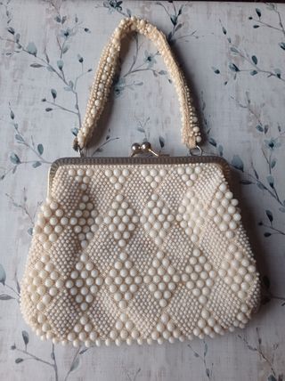 Bolso único! Bolso vintage auténtico años 40