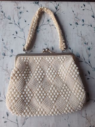 Bolso único! Bolso vintage auténtico años 40