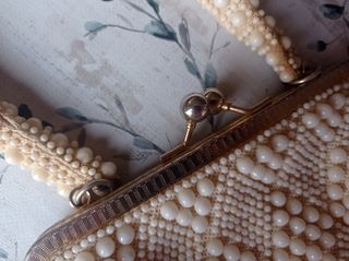 Bolso único! Bolso vintage auténtico años 40