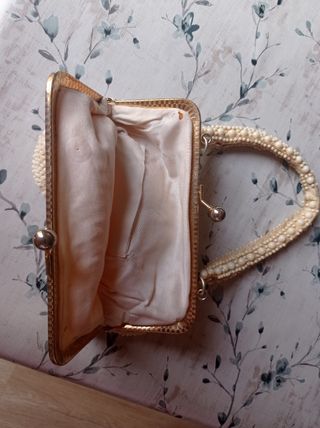 Bolso único! Bolso vintage auténtico años 40