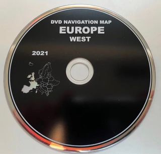 Dvd mapas 2021 v2 Toyota-Lexus TNS 600 / 700 E1G