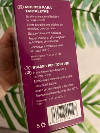 moldes tartaletas de silicona