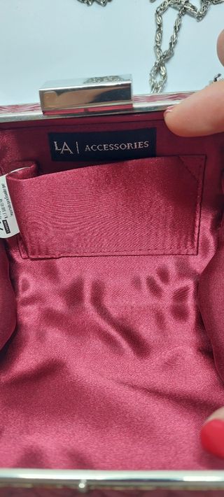 Cultch vermelha e prateada Lanidor