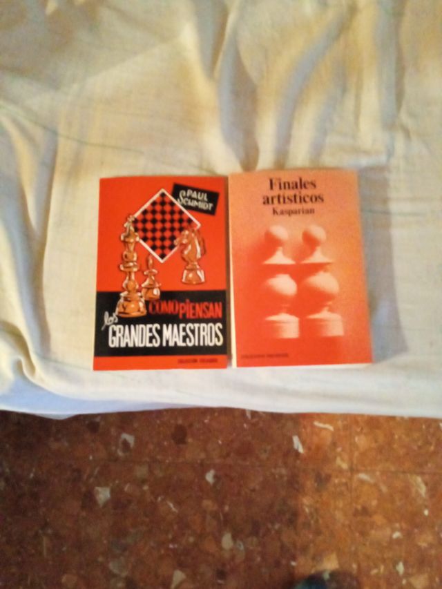 2 Libros de ajedrez
