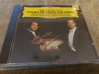 Mozart violin sonatas, Perlman-Barenboim