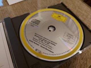 Mozart violin sonatas, Perlman-Barenboim