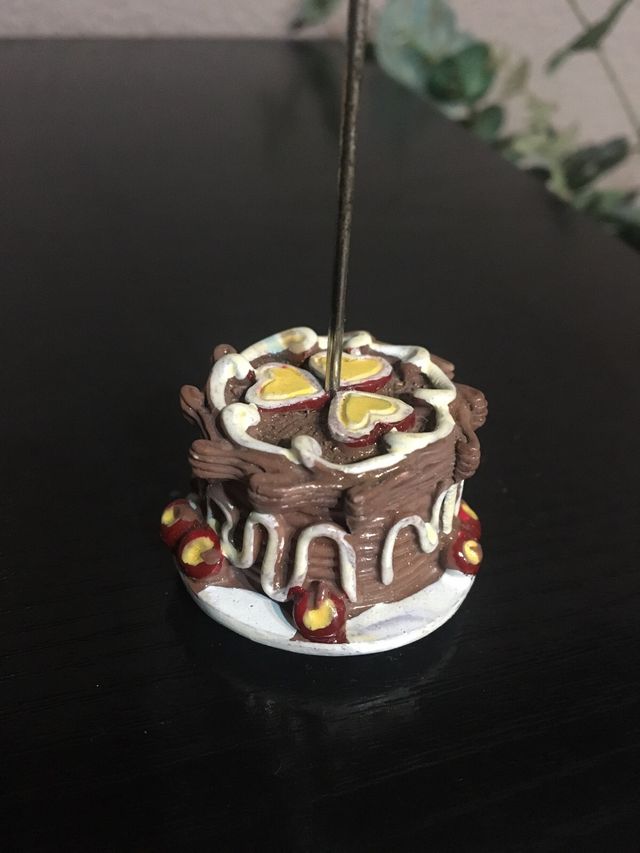 Pinzas porta-tarjetas con base de tartas 12unds