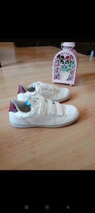 deportivas  velcro zara