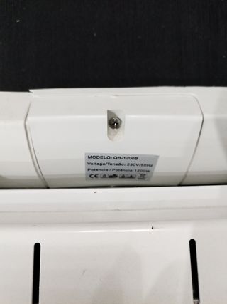 Radiador electrico de pared