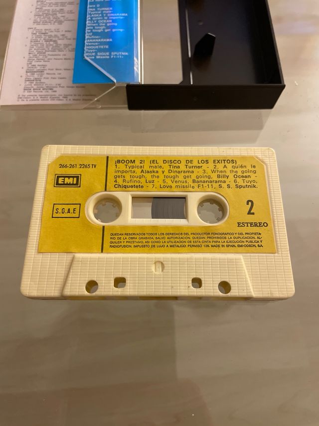 Boom 2 El cassette de los Éxitos 1986