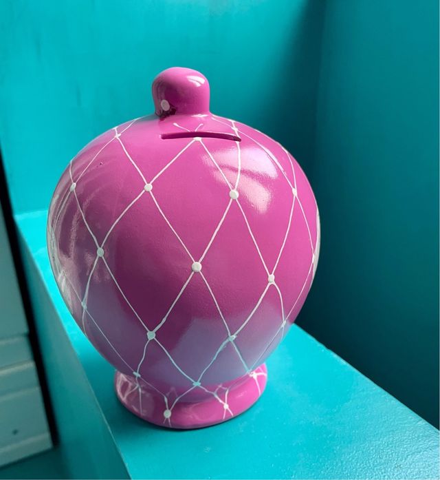 Salvadanaio decorato