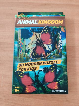 Puzzle 3D em madeira para crianças
