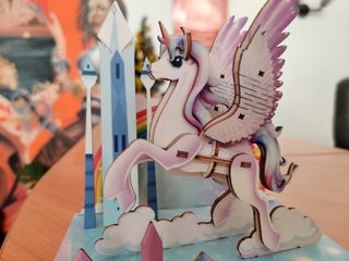 Puzzle 3D em madeira para crianças