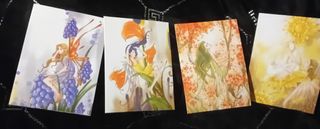 Caja portafotos con 12 postales hadas