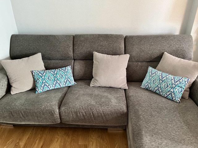 Sofa chaise longue 3 plazas extraible y reclinable