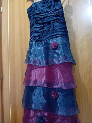 Vestido largo de fiesta
