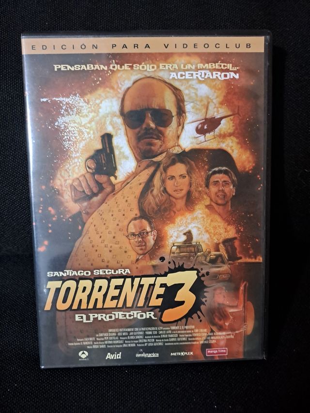 Pelicula DVD Torrente 3