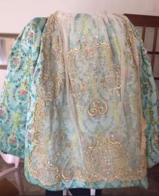 traje de fallera niña