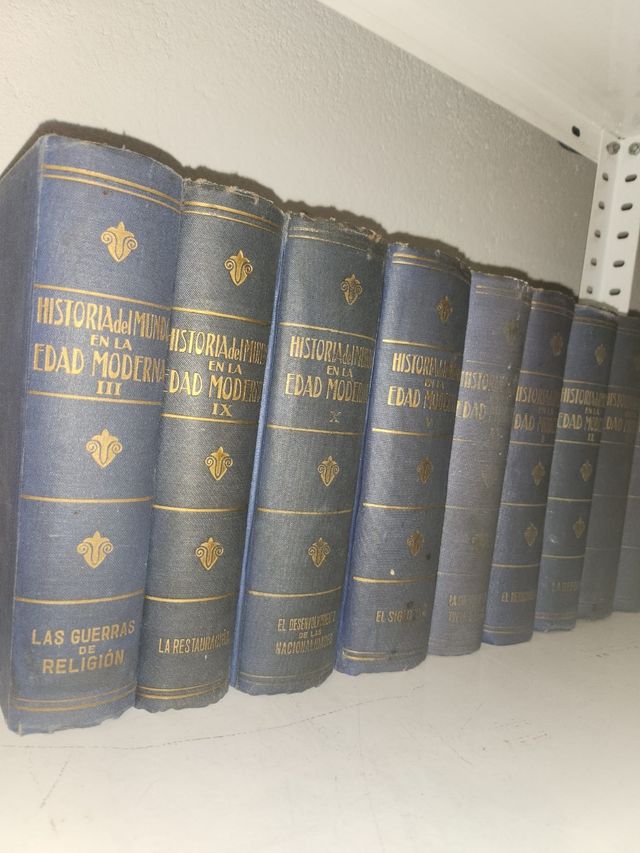 libros Historia del mundo en la edad moderna